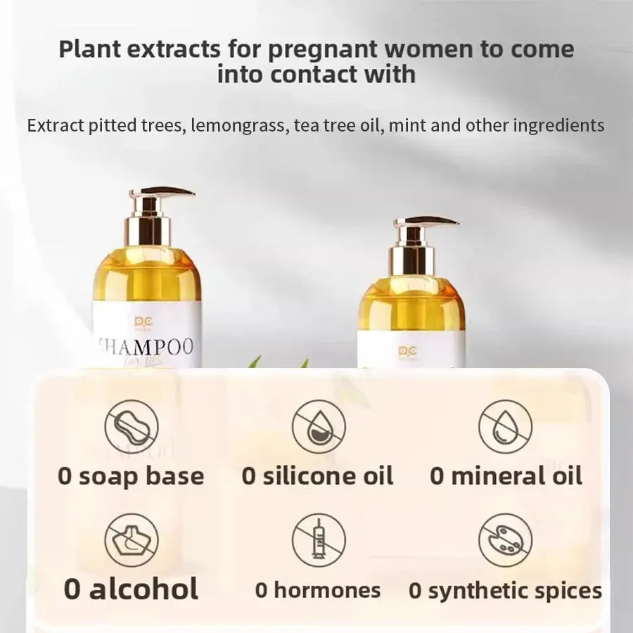 PETCLEAR 2-in-1 Dog Shampoo And Conditioner Mild Formula Puppy Bath Gel 500ml Special Design Cleaning Products for Dogs WLP Company