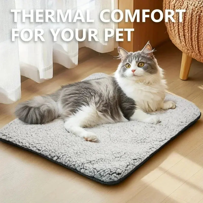 Self-heating Pet Pads Blanket Waterproof Self Warmin Puppy Pad Mat Cats Dogs Bed Washable Pets Mat Constant Temperature Cushion WLP Company