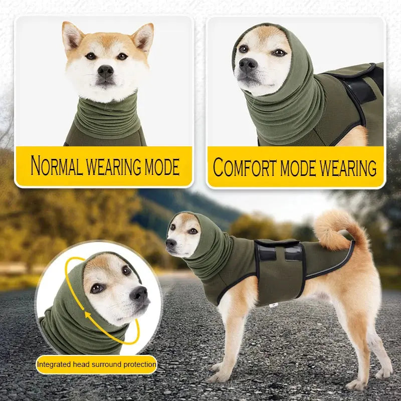 Dog Anxiety Vest Pet Dog Anxiety Jacket Reflective Vest For Small Medium Large Dog Clothes Shirt Pets Accessories XS-3XL WLP Company