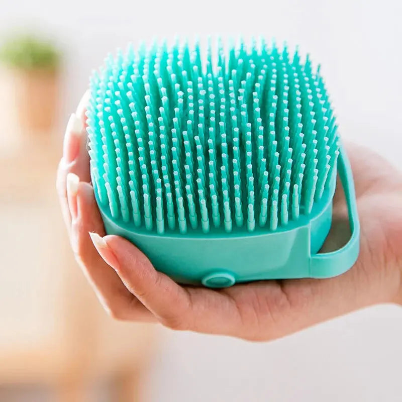 Pet bathing shower Soft Silicone Bathing Shower Massager | Gentle & Effective - PetCare WLP Company