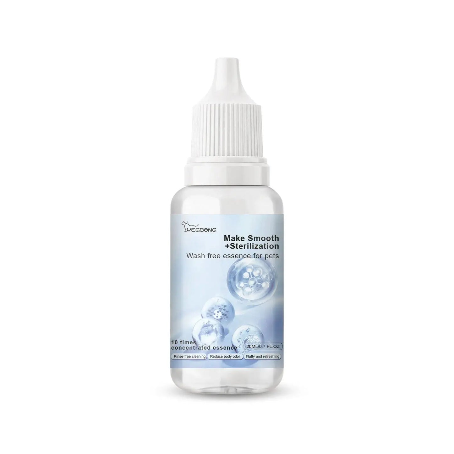 Pet Wash Free Essence Dog Body Wash Hair Softening Removing Dirts Mites Deodorizing Reduce Itching Moisturizing Puppy Shampoo WLP Company