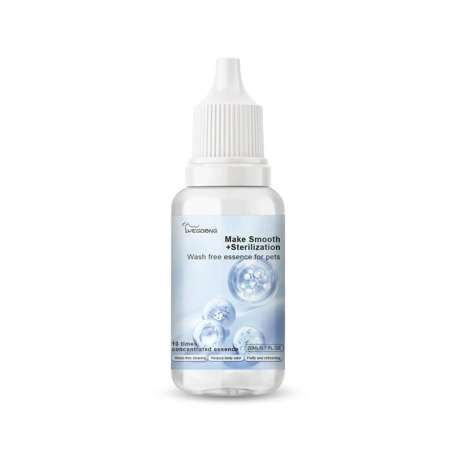 Pet Wash Free Essence Dog Body Wash Hair Softening Removing Dirts Mites Deodorizing Reduce Itching Moisturizing Puppy Shampoo WLP Company