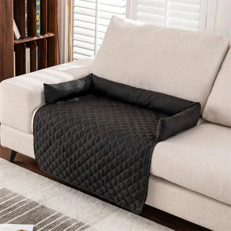 waterproof pet blanket Dog Bed Blanket Mat Dog Sofa Couch Slipcover Pet Pad with Neck Pillow Washable Cat Calming Nest for Travel Home WLP Company