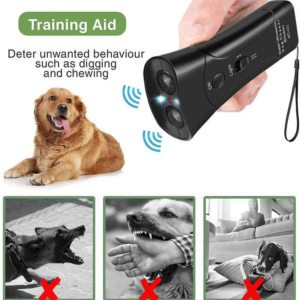 Dog Repeller for Aggressive Dog Ultrasonic Ultra Power Dog Repellents Anti Bark Training Device Pet Dog Bark Deterrent Training WLP Company