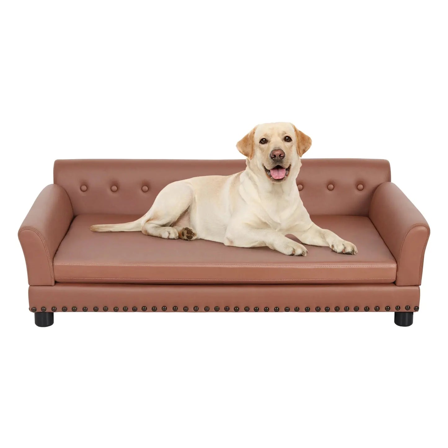 Pet Sofa Bed: BingoPaw Waterproof Sofa-type Dog Bed Pet Snuggle Lounge Bed with Removable Cushion WLP Company