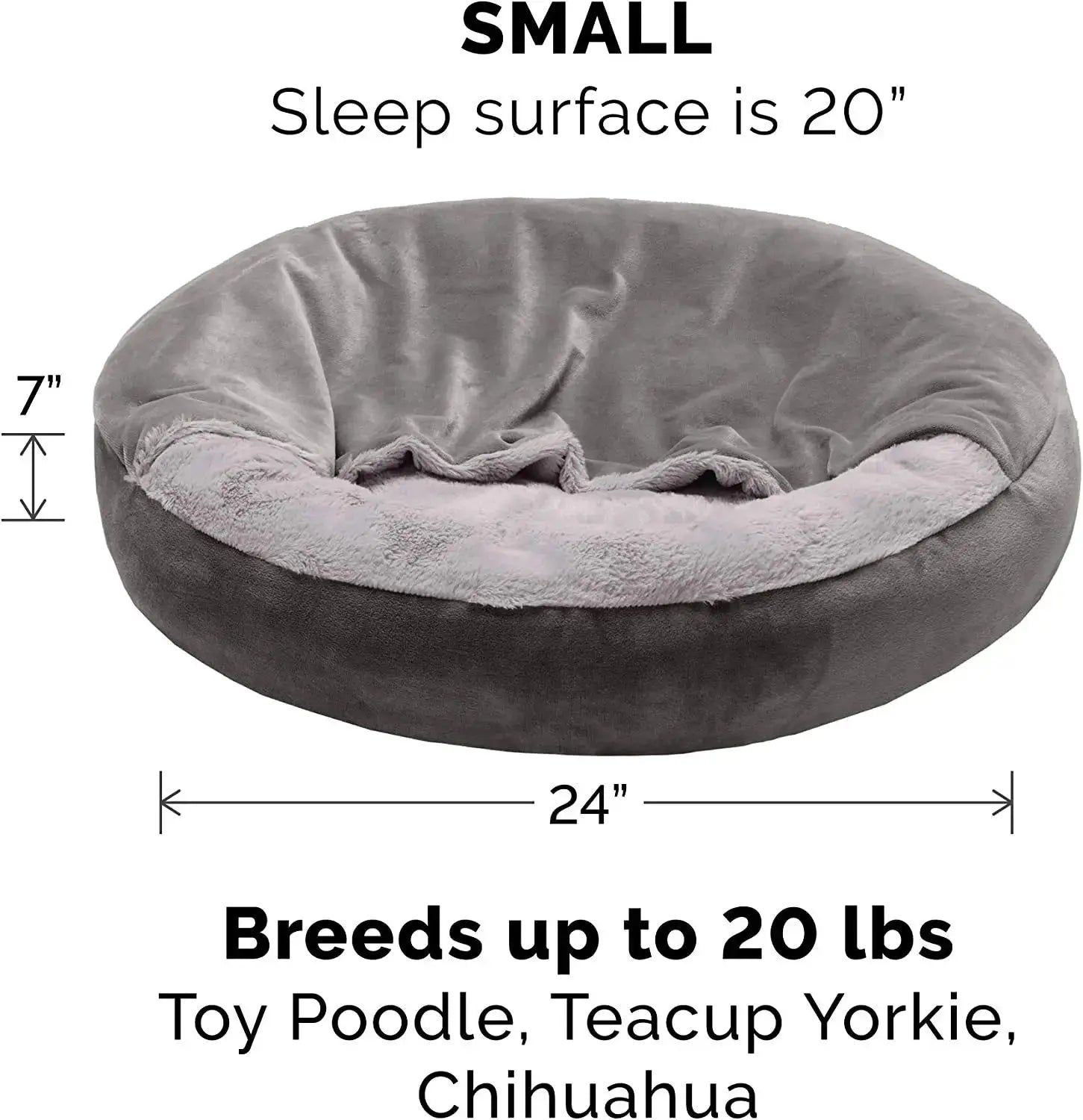 Semi-closed Dog Kennel Small and Medium Pet Sleeping Pad - Corduroy Winter Warm WLP Company