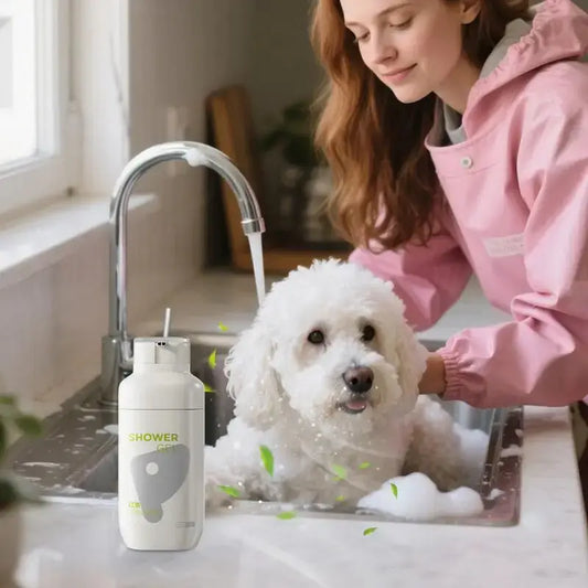 Dog Shampoo 500ml Moisturizing Pet Wash For Dogs Long Lasting Puppy Grooming Odor Eliminating Body Wash Bath Supplies For Medium WLP Company