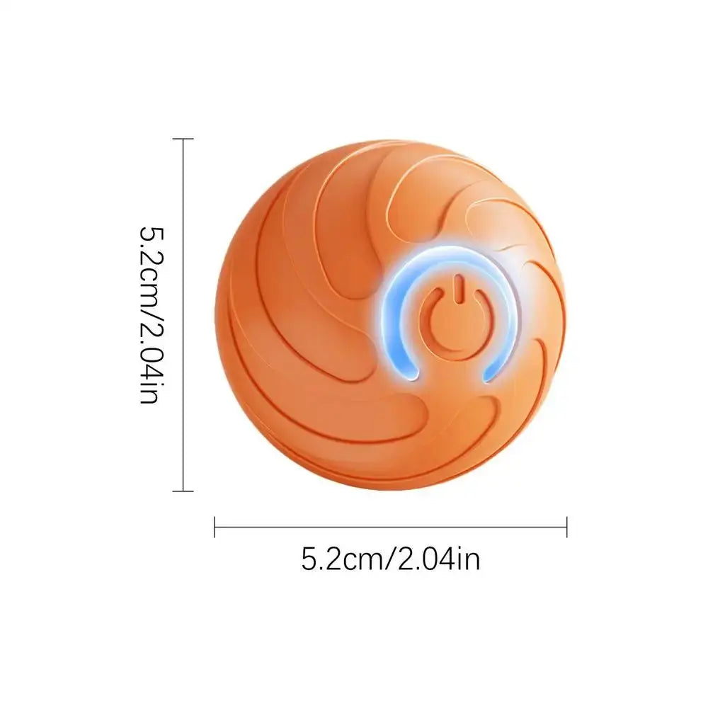 1PC Smart Dog Toy Ball Electronic Interactive Pet Toy Moving Ball USB Automatic Moving Bouncing For Puppy Kitten Birthday Gift WLP Company