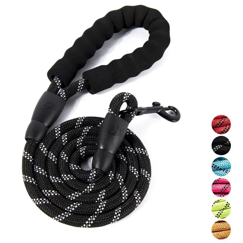 pet towing rope Pet Adjustable Reflective Nylon Tow Rope Towing Rope WLP Company