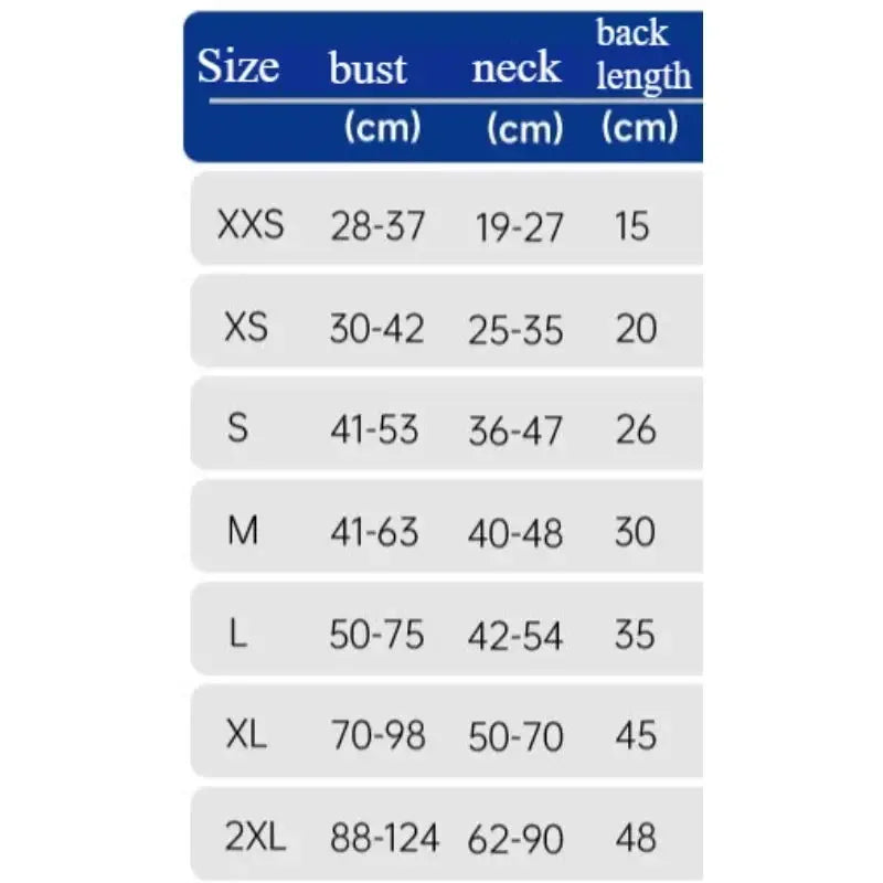 Dog Swimming Suits WLP Company