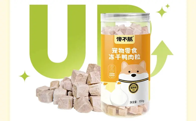 dog treats chanbuni Dog Snack Feeding Food Snacks Dogs Chicken Breast Freeze-Dried Duck Meat Treats Reward Teeth Grinding Raw Bones WLP Company