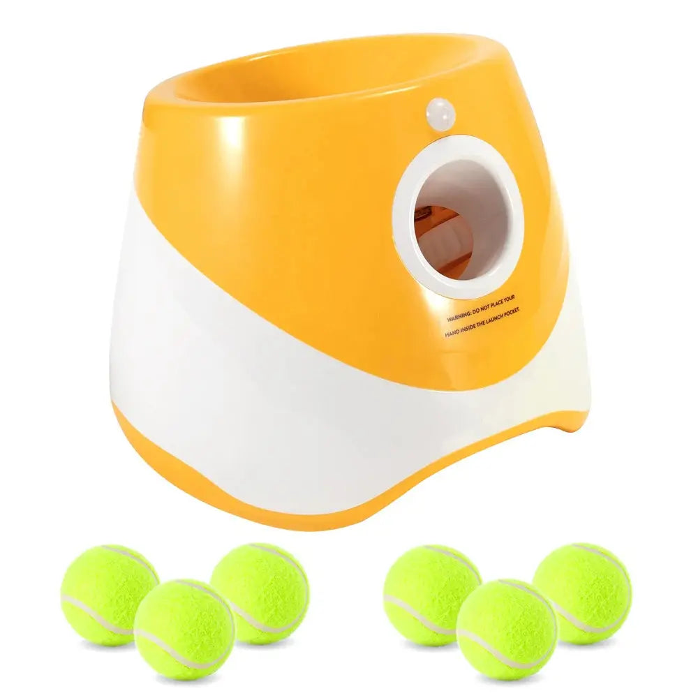 Fun Interactive Automatic Dog Tennis Ball Launcher WLP Company