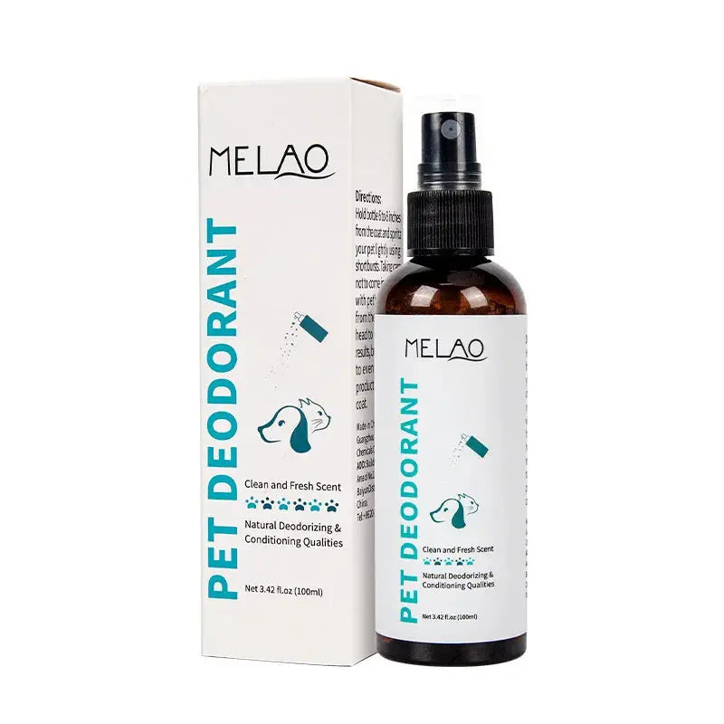 Natural Pet Deodorizing Spray for Cats Dogs Long Lasting Fragrance Odor Eliminator Safe Gentle Formula for Home Pet Care WLP Company