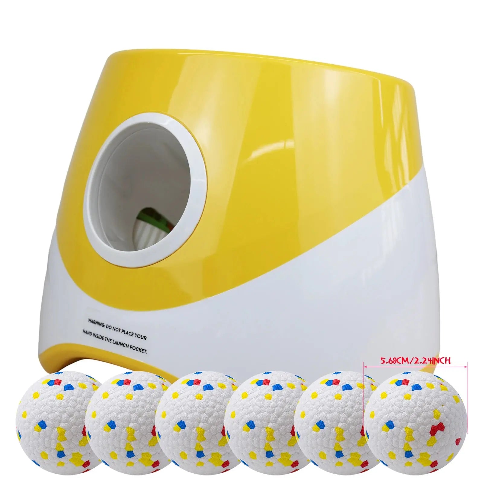 Fun Interactive Automatic Dog Tennis Ball Launcher WLP Company