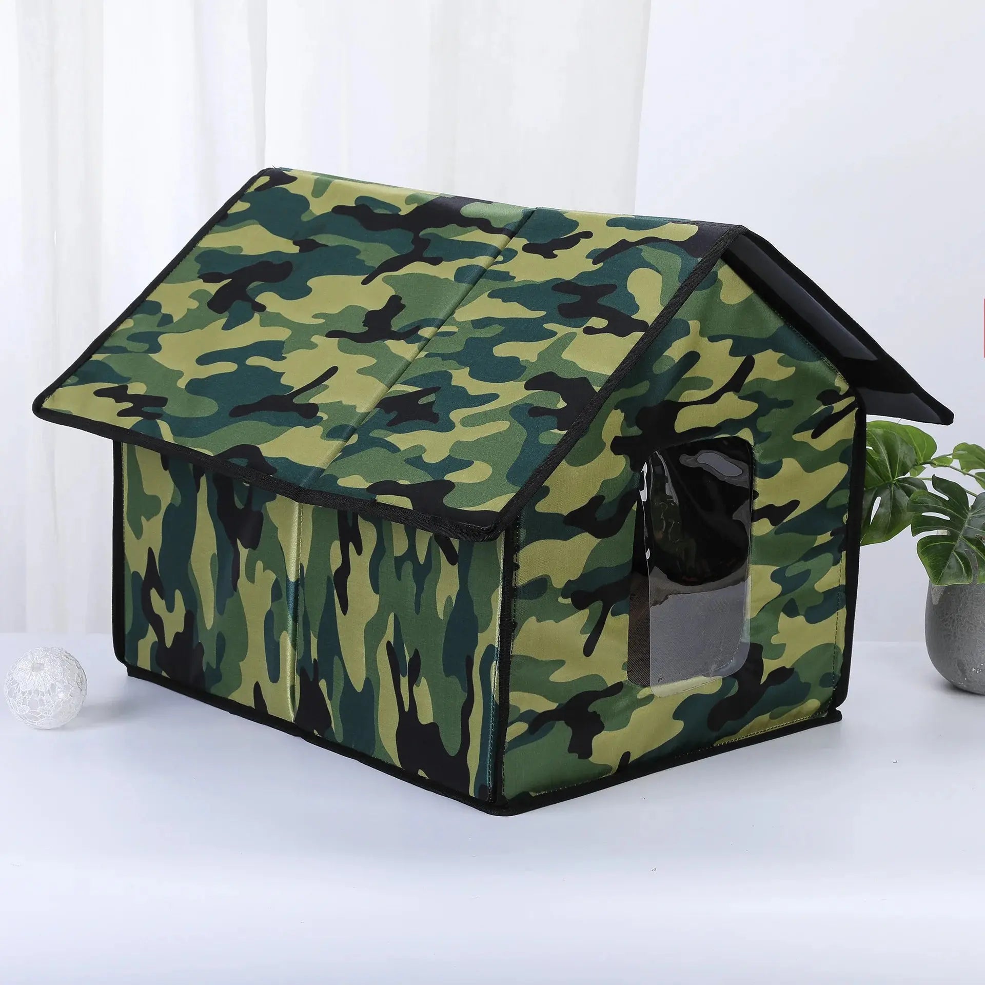 outdoor cat nest Outdoor Stray Cat Nest Waterproof Breathable Oxford Cloth Foldable Cat Kennel WLP Company