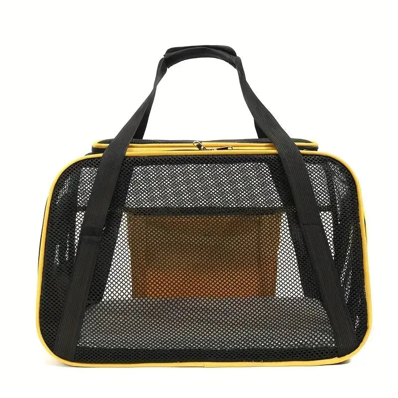 Pets Cat Dog Carrier Soft-Sided Pet Travel Carrier Multi-Sided Breathable Small Dog Cat Outdoor Tent Carrier Outgoing Handbag WLP Company
