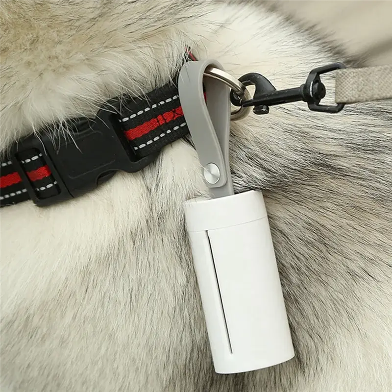 portable dog waste dispenser ABHI-Portable Pet Dog Waste Dispenser Leash WLP Company