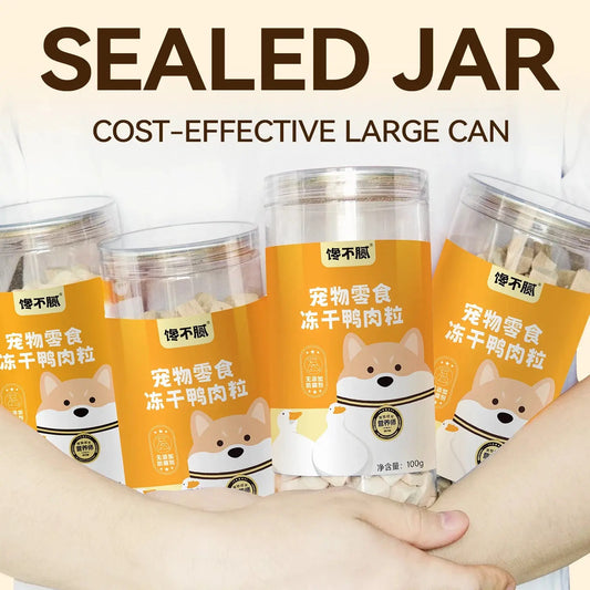 dog treats chanbuni Dog Snack Feeding Food Snacks Dogs Chicken Breast Freeze-Dried Duck Meat Treats Reward Teeth Grinding Raw Bones WLP Company