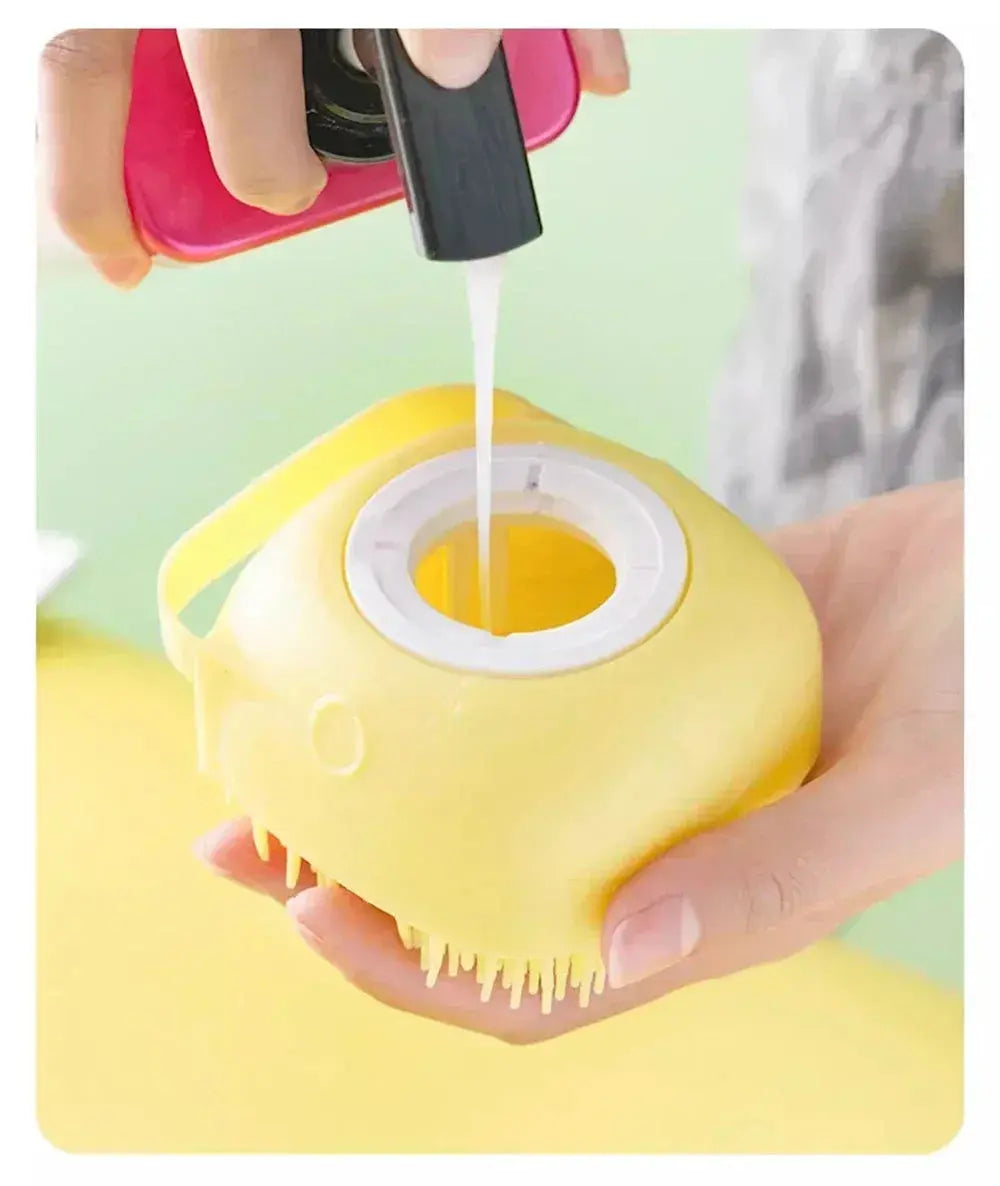 Silica Gel Dog Paws Cleaner Grooming Bathroom Puppy Sprayer Bathtub for Dogs Soft Pet Accessories Brush Safety Multifunction WLP Company