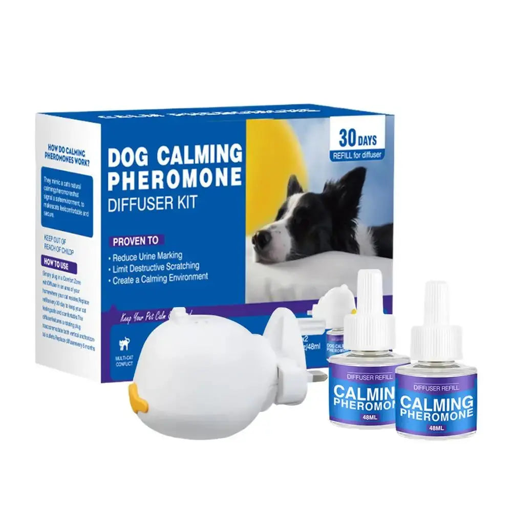 Dog Pheromones Calming Diffuser Appeasing Pheromone Diffuser To Calm Dogs Stop Stress Pet Health Supplies Reduce Aggression WLP Company