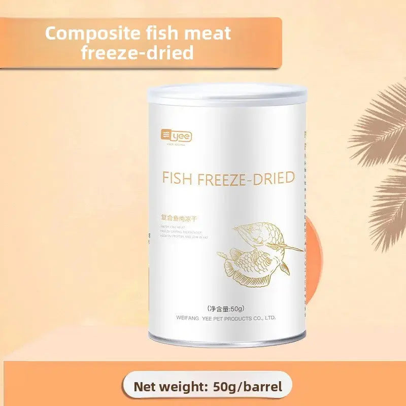 Yee Freeze-Dried Antarctic Krill-Premium Fish Food for Arowana, Flowerhorn & Parrot Fish - High Protein Turtle & Aquatic Pet Treat WLP Company