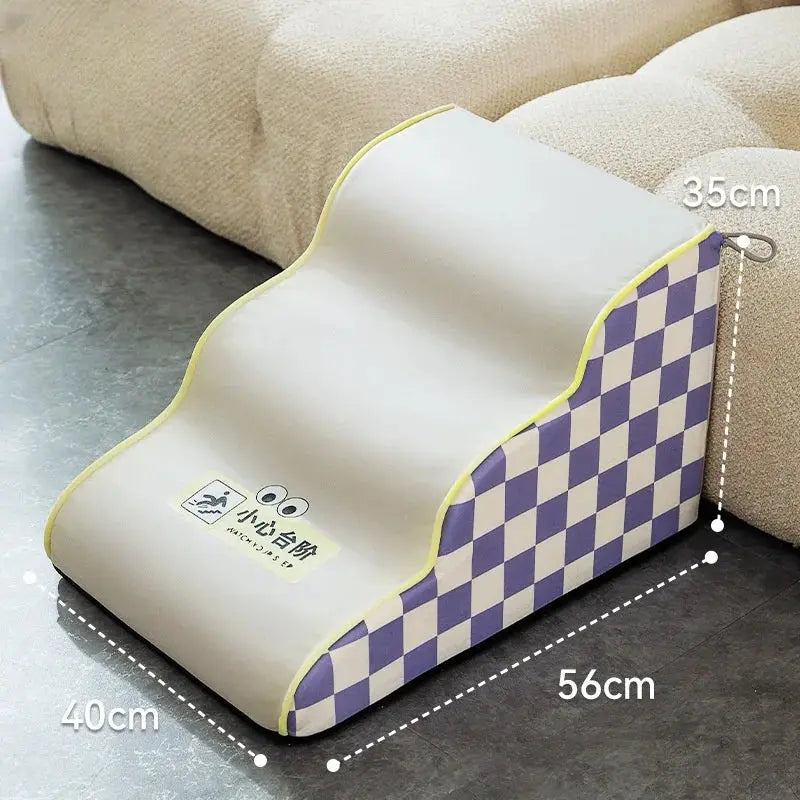 Pet Stairs 2/3 Steps Climb Stairs for Small Dog Cat Puppy Ramp Ladder Anti-slip Removable staircase Ladder Dogs Bed Ramp Ladder WLP Company