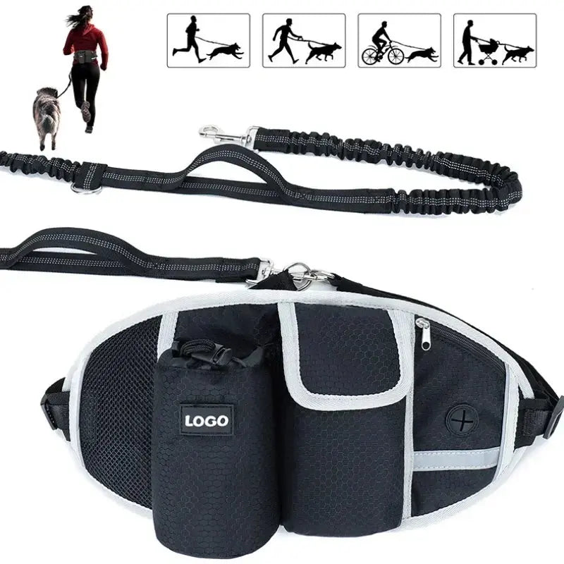 New Outdoor Pet Waistpack with Leash WLP Company