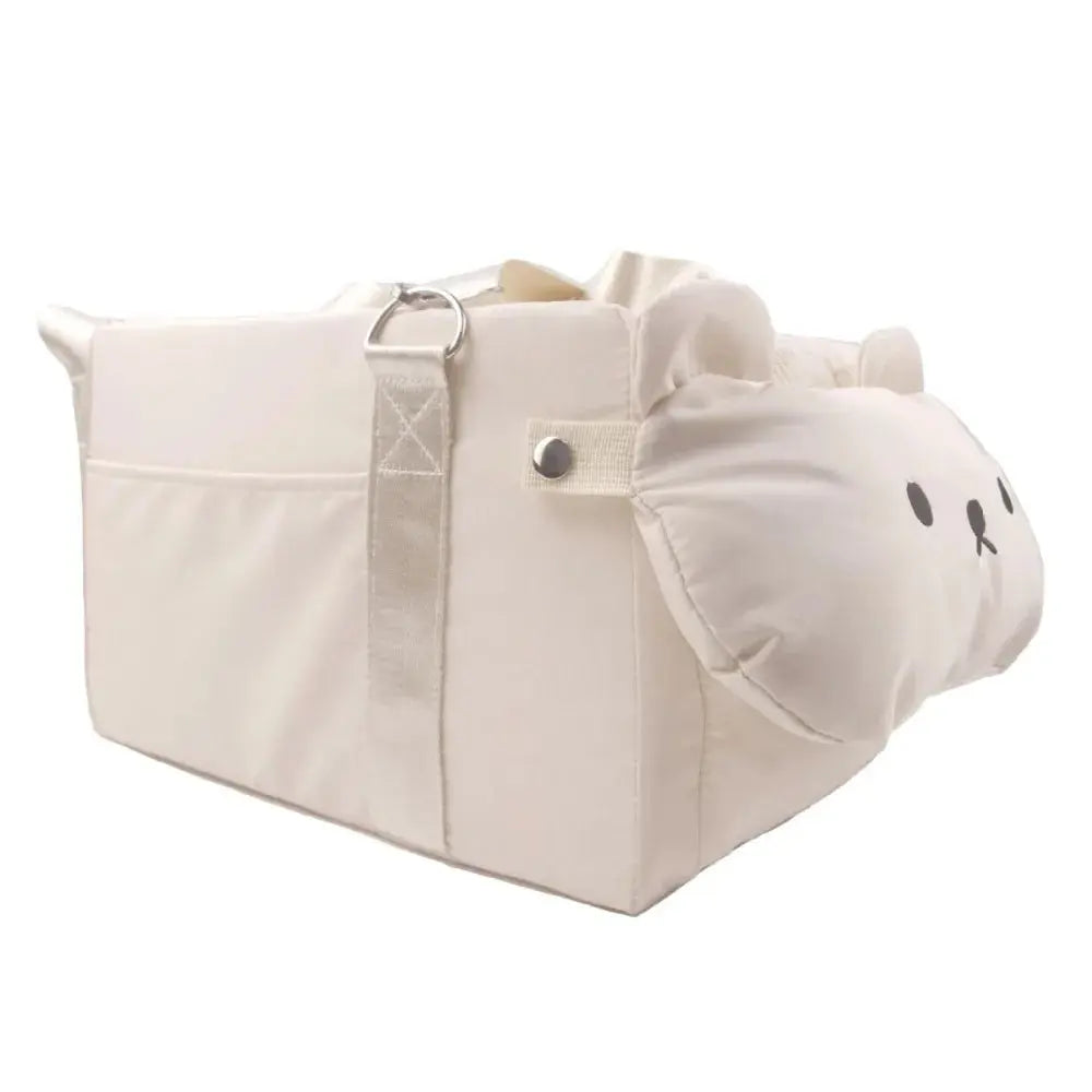 pet car seat New Cute Pet Car Luggage Large Capacity Multifunction Pet Car Safety Seat Convenient Dog Car Backpack Outdoor Travel WLP Company