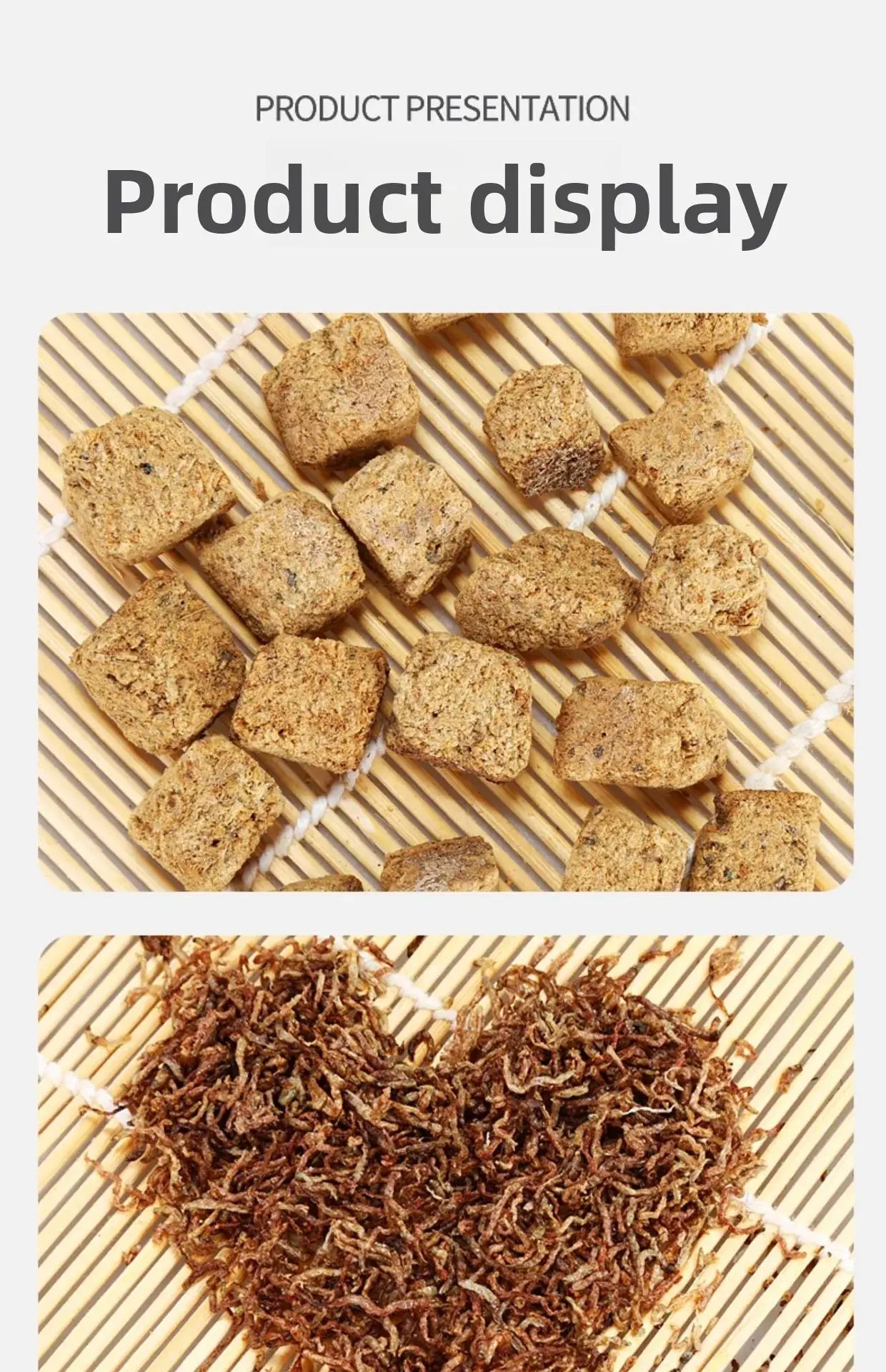 Yee Freeze-Dried Aquatic Treats - Nutrient-Rich Brine Shrimp & Bloodworm Combination for Nano Fish | 100% Natural Protein Source WLP Company