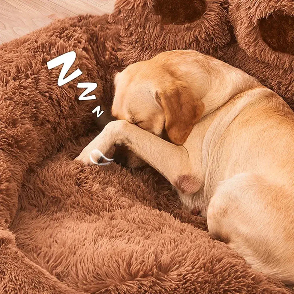 dog bed Winter Warm Dog Sofa Bed Small Medium And Large Dog Plush Sleeping Kennel Comfortable Soft Detachable And Washable Pet Nest WLP Company
