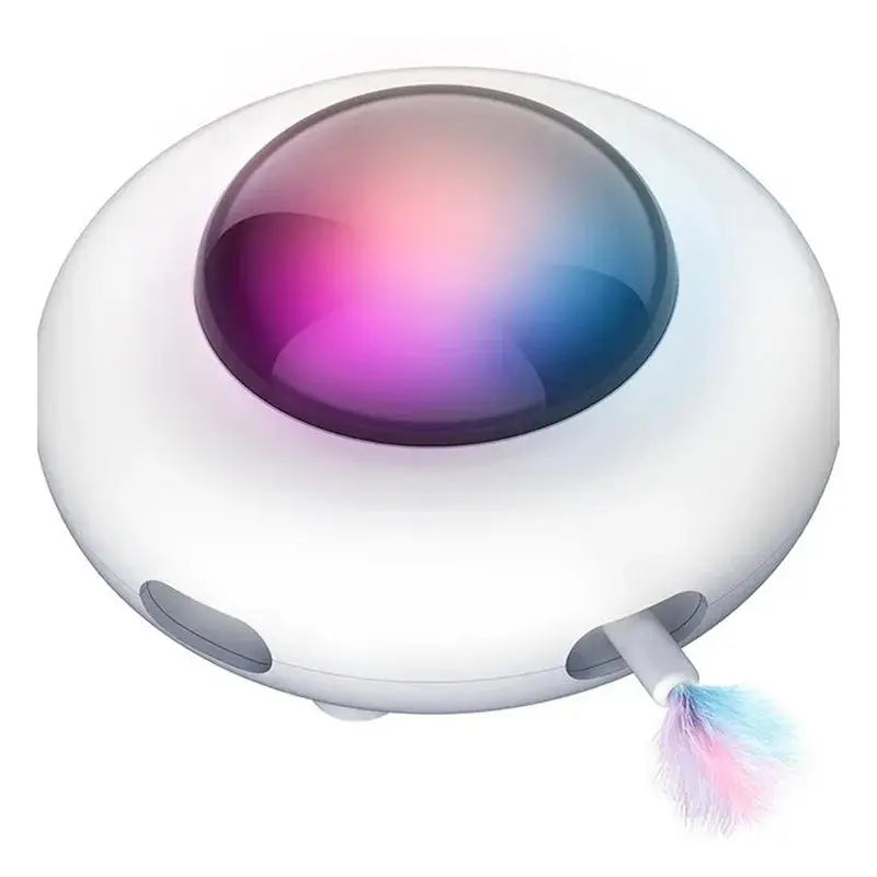 Cat Toy Smart Teaser UFO Pet Turntable Catching Training toys WLP Company