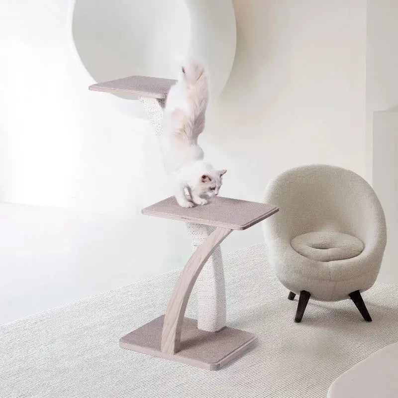 Solid Wood Cat Climbing Frame - Premium Quality WLP Company