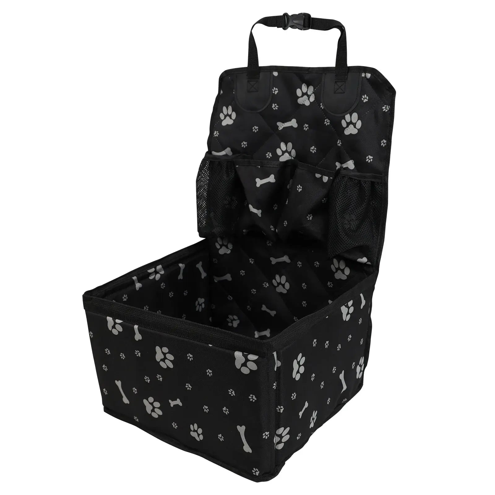 2025 New Dog Car Seat with Storage Pockets,Scratch Proof Durable Pet Booster Car Front Seat for Small Medium Dog 강아지 가방 WLP Company