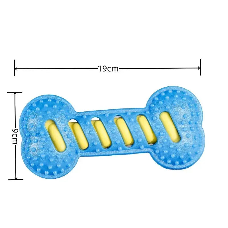Pet Dog Chew Toy Teeth Cleaning Molar Stick Rubber Bone Toy Puppy Interactive Stick Dog Chewing Bite Toys WLP Company