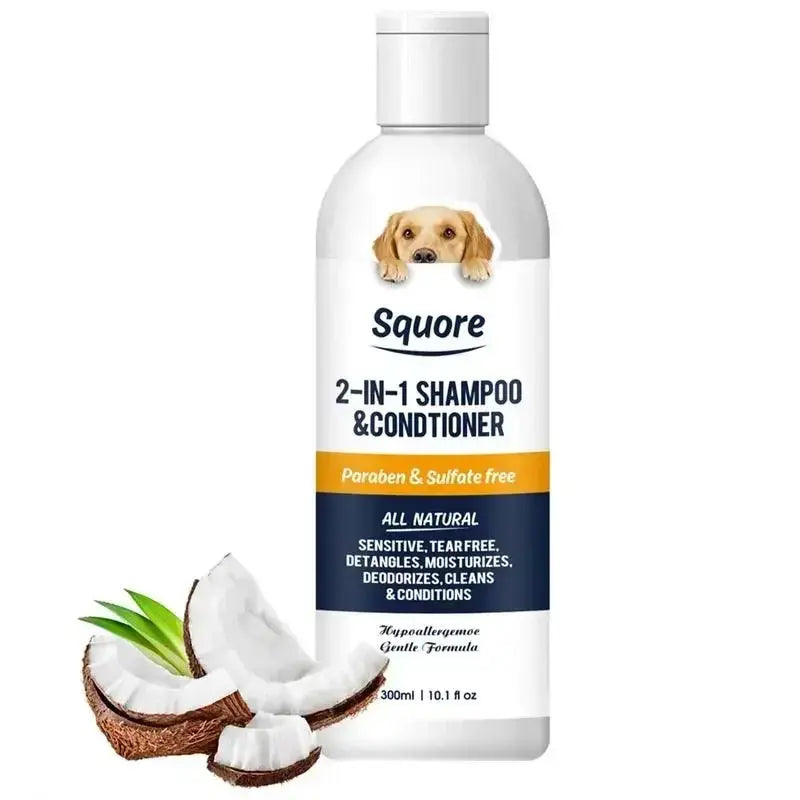 Puppy Shampoo And Conditioner 2 In 1 Natural Moisturizing Shampoo Moisturizing Dog Shampoo For Sensitive Skin PH Balanced WLP Company