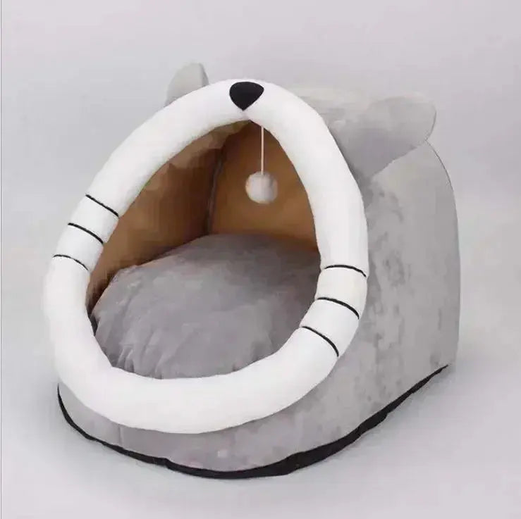 Cat Bed Washable Cave House - Ultimate Comfort & Warmth for Your Feline WLP Company