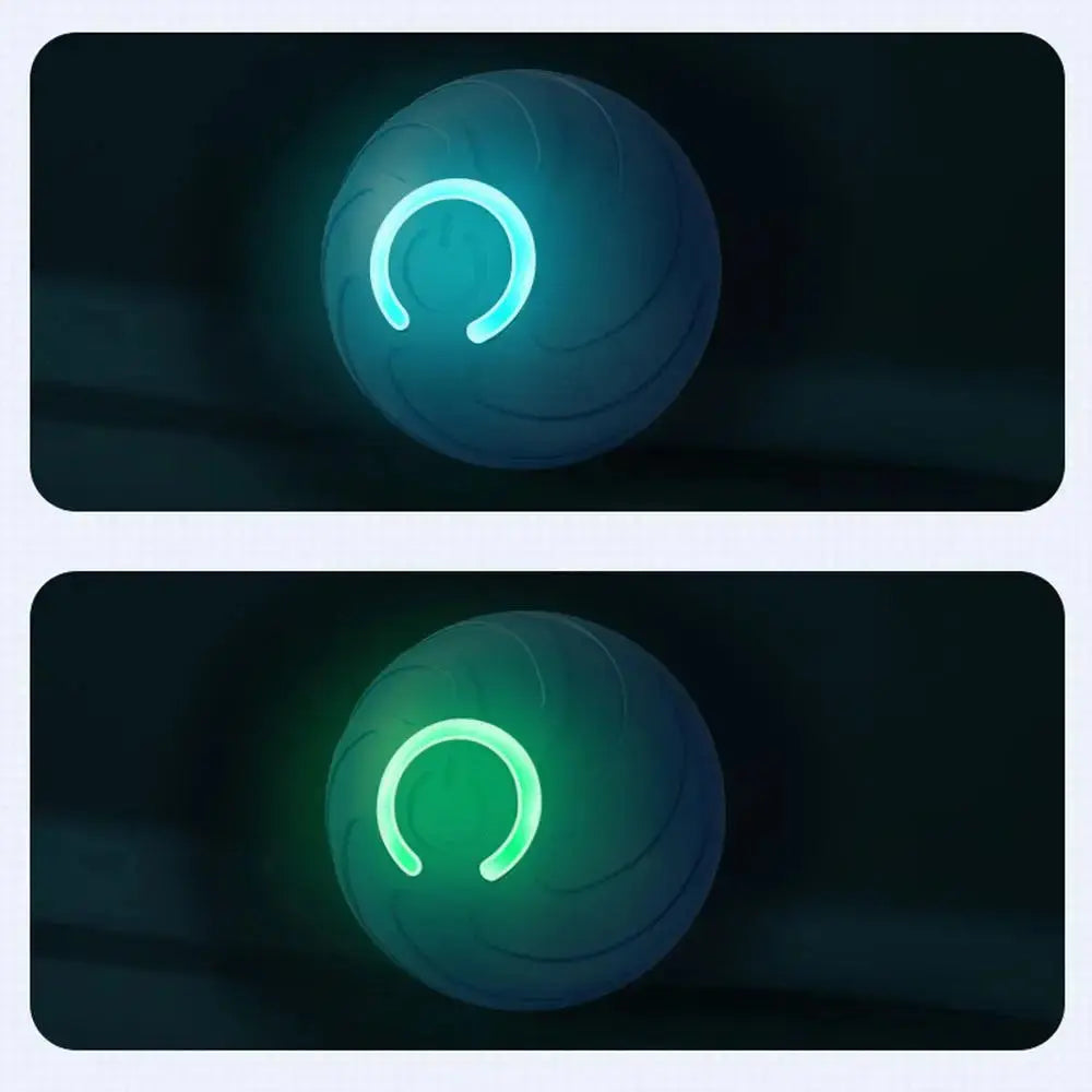 1PC Smart Dog Toy Ball Electronic Interactive Pet Toy Moving Ball USB Automatic Moving Bouncing For Puppy Kitten Birthday Gift WLP Company