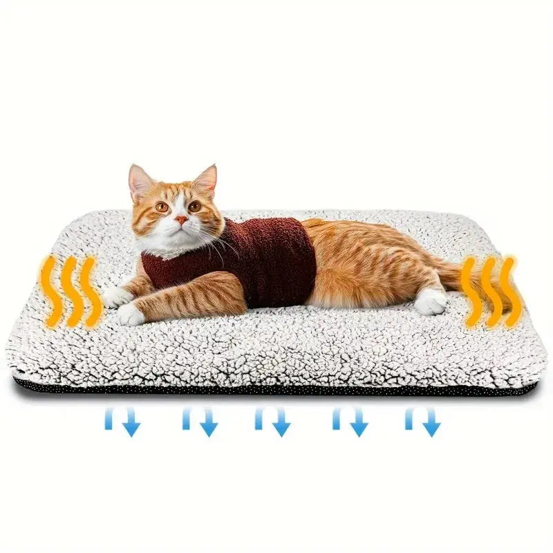 Self-heating Pet Pads Blanket Waterproof Self Warmin Puppy Pad Mat Cats Dogs Bed Washable Pets Mat Constant Temperature Cushion WLP Company