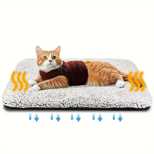 Self-heating Pet Pads Blanket Waterproof Self Warmin Puppy Pad Mat Cats Dogs Bed Washable Pets Mat Constant Temperature Cushion WLP Company