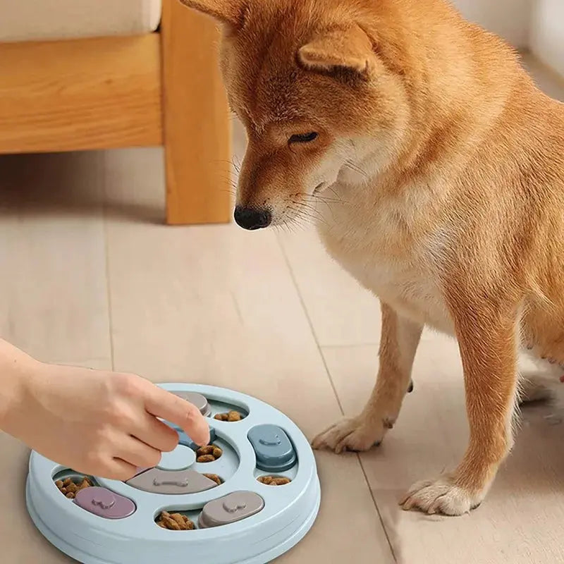 interactive dog bowl Puzzled Interactive Feeding Bowl for Dogs WLP Company