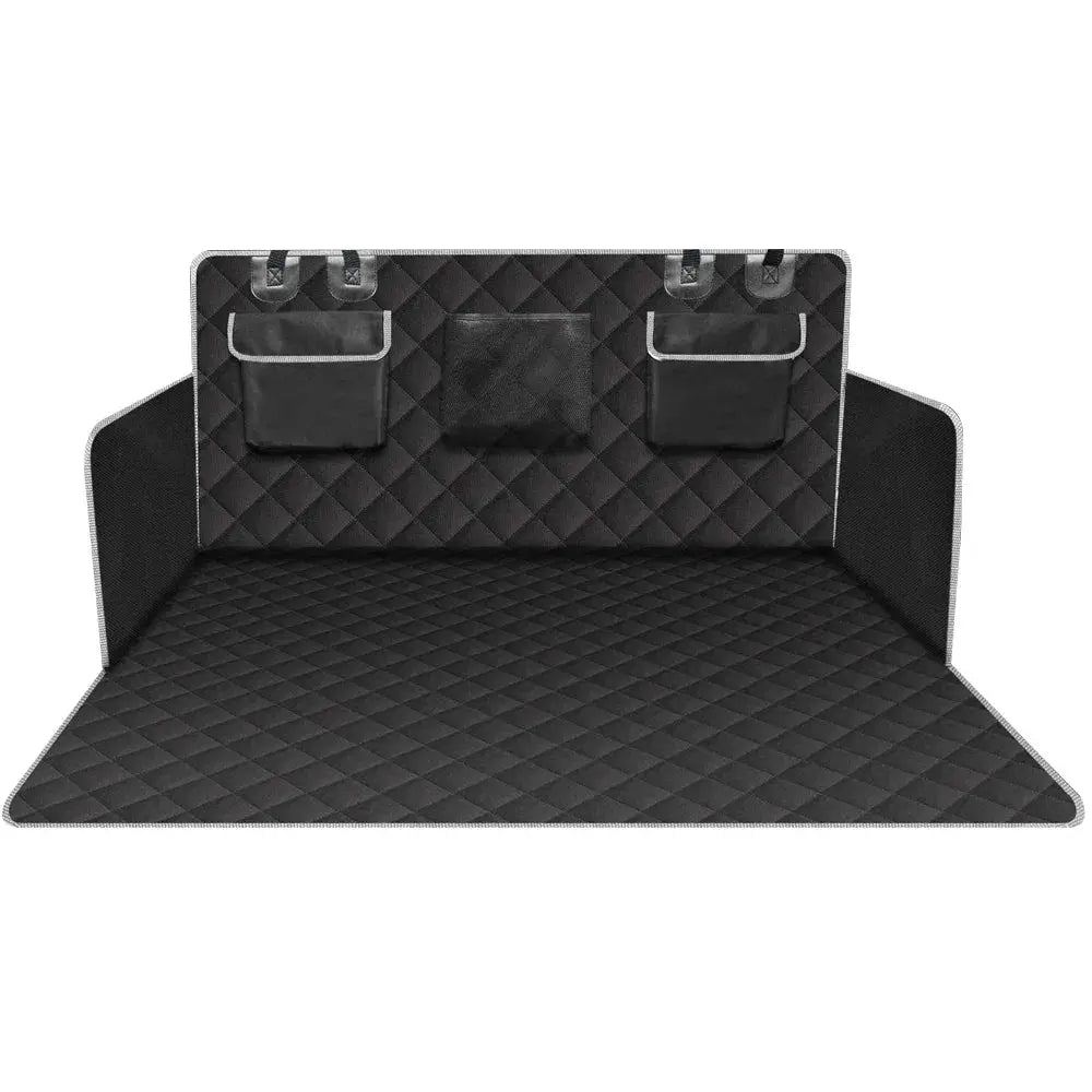 dog car seat cover 1 PC Waterproof Pet Car Seat Cover with Non-Slip Backing & Side Flaps Pockets Dog Car Trunk Mat for Pet Dog Cat Trunk SUV Travel WLP Company