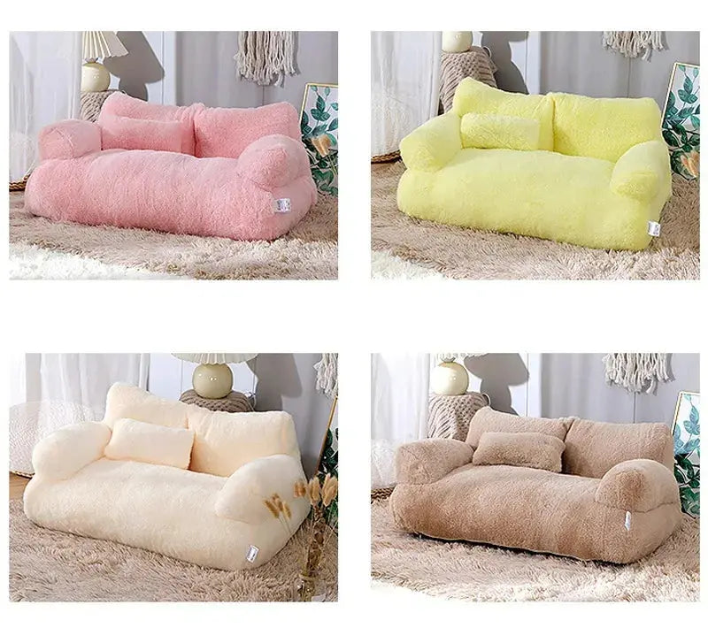 Luxury Cat Bed Sofa Winter Warm Cat Nest Pet Bed for Small Medium Dogs Cats Comfortable Plush Puppy Bed Pet Supplies WLP Company
