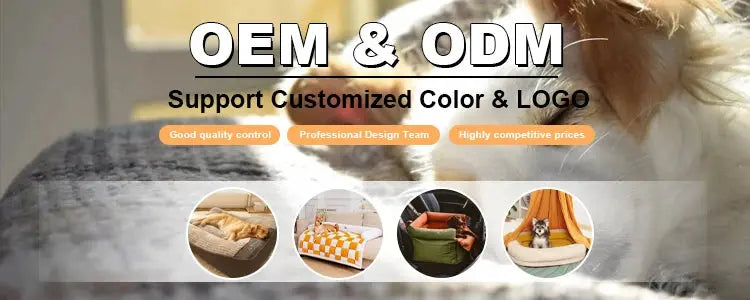 custom pet bed Cooling Pet Bed Breathable Washable Dog Cat Sofa Couch Bed With Pillows Dog Accessories WLP Company