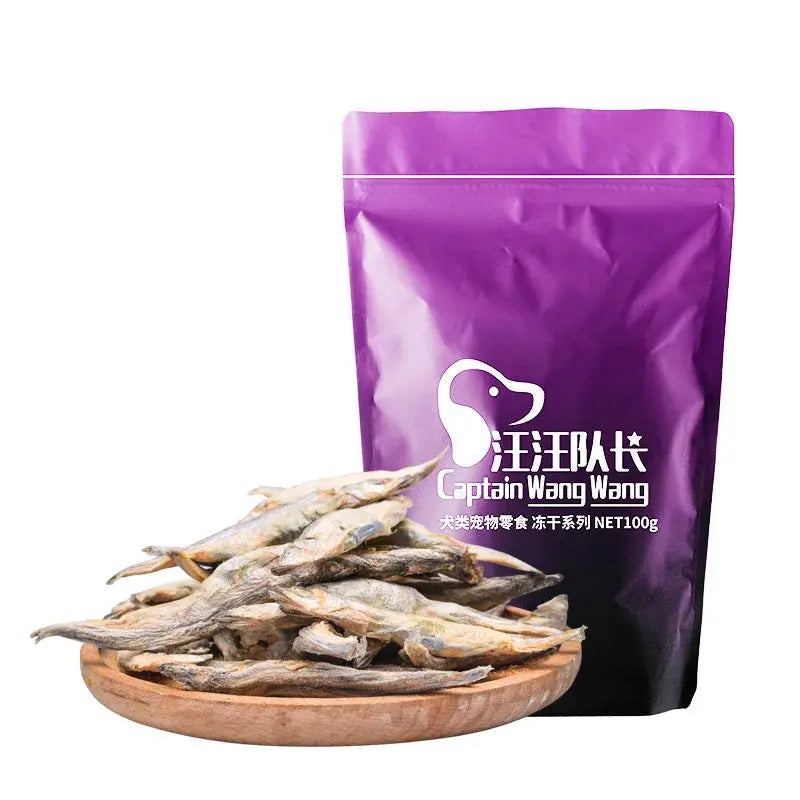 Dog Snacks Freeze-dried Spring Fish Large Full Seed Dried Pet Fish WLP Company