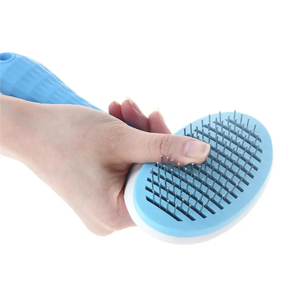 self-cleaning cat brush Cat Slicker Brush - Effortless Grooming & Hair Removal WLP Company