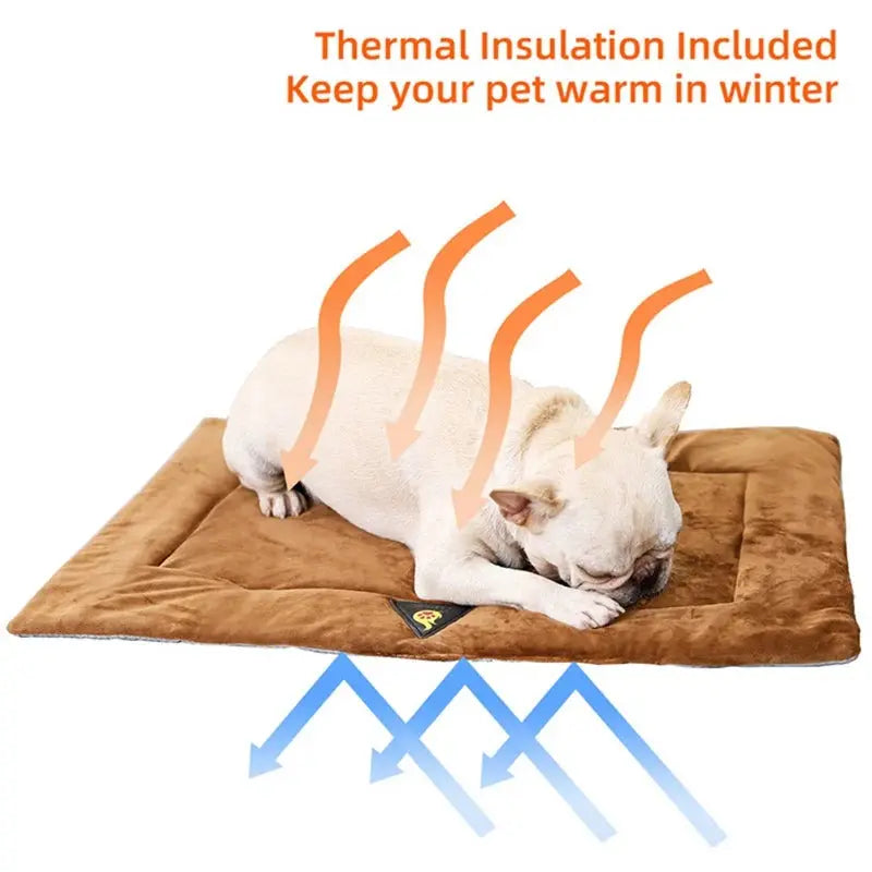 Dog Bed Self Heating Pet Pads Dog Blanket Cat Bed Puppy Pet Thermal Mat Blanket Sofa Cushion Home Winter Warm Sleeping Cover WLP Company