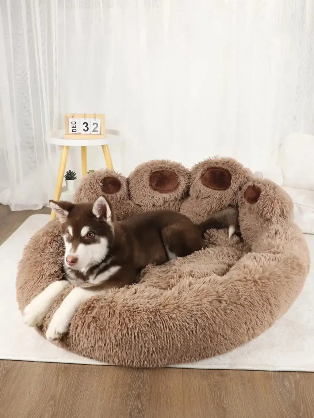 dog bed Winter Warm Dog Sofa Bed Small Medium And Large Dog Plush Sleeping Kennel Comfortable Soft Detachable And Washable Pet Nest WLP Company