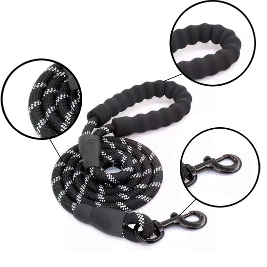Pet Adjustable Reflective Nylon tow rope towing rope