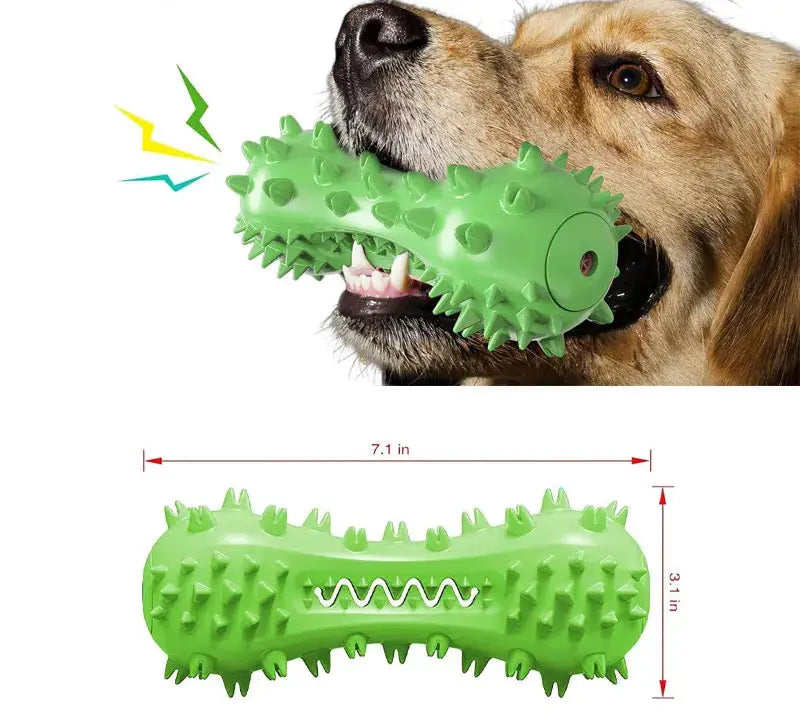 Rubber Dog Chew Toy Teeth Cleaning Pet Toothbrush Chewing Stick Toys for Dog Chew Toy Elasticity Soft Pet Tooth Cleaning WLP Company