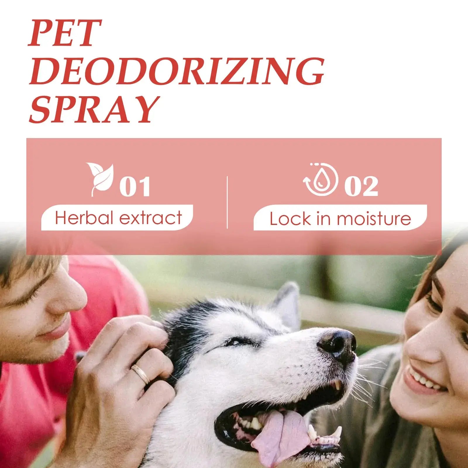 Yegbong Pet Odor Eliminator Spray - Long-Lasting Clean Deodorant for Dogs & Cats WLP Company